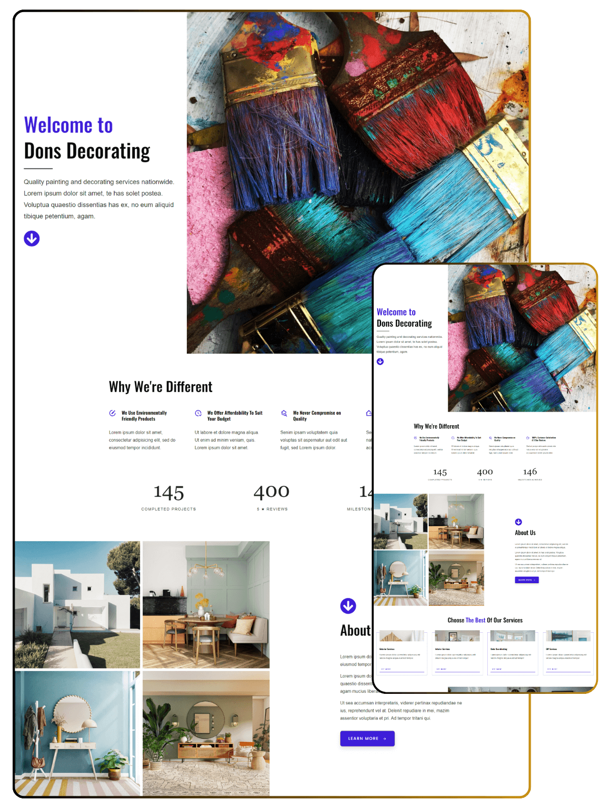 Dons Decor Homepage
