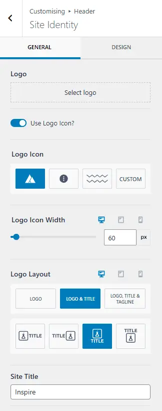 Setting Up Your Logo 1