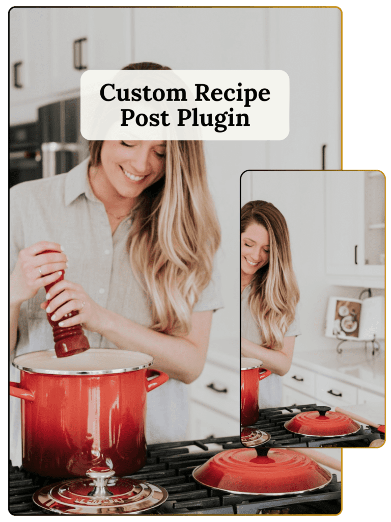 Custom Recipe Post Plugin
