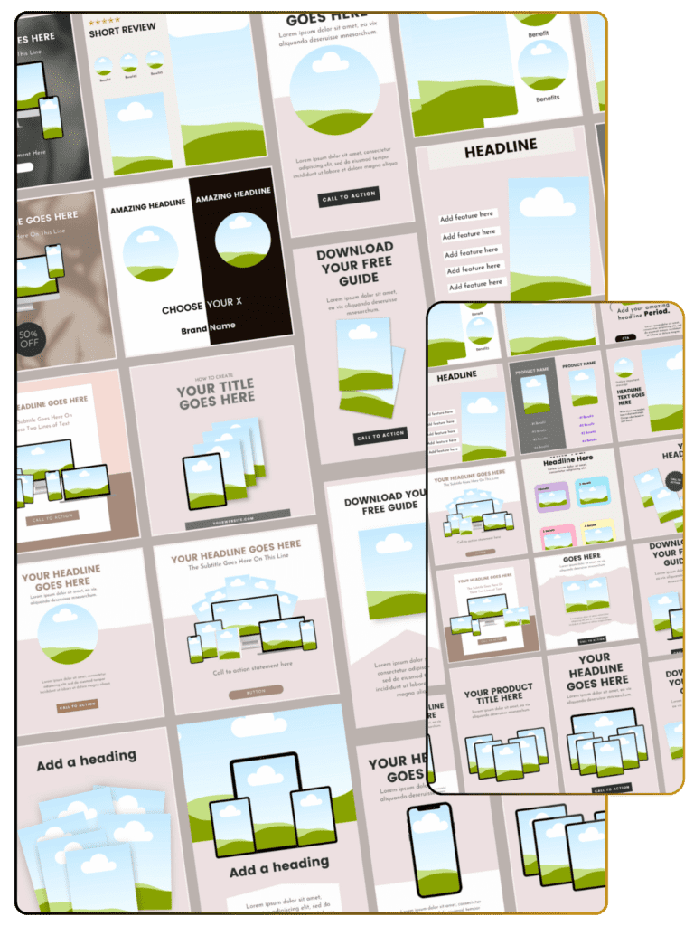 Mockups Canva Bundle feature 1200x1600 optimized
