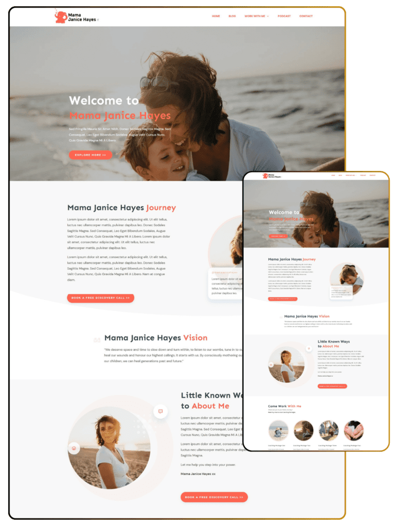 Mama Janice Hayes Homepage optimized