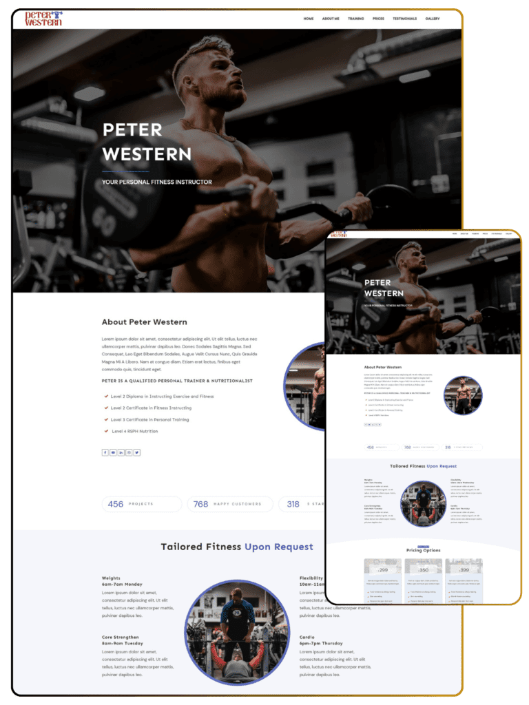 Peter Western Homepage optimized