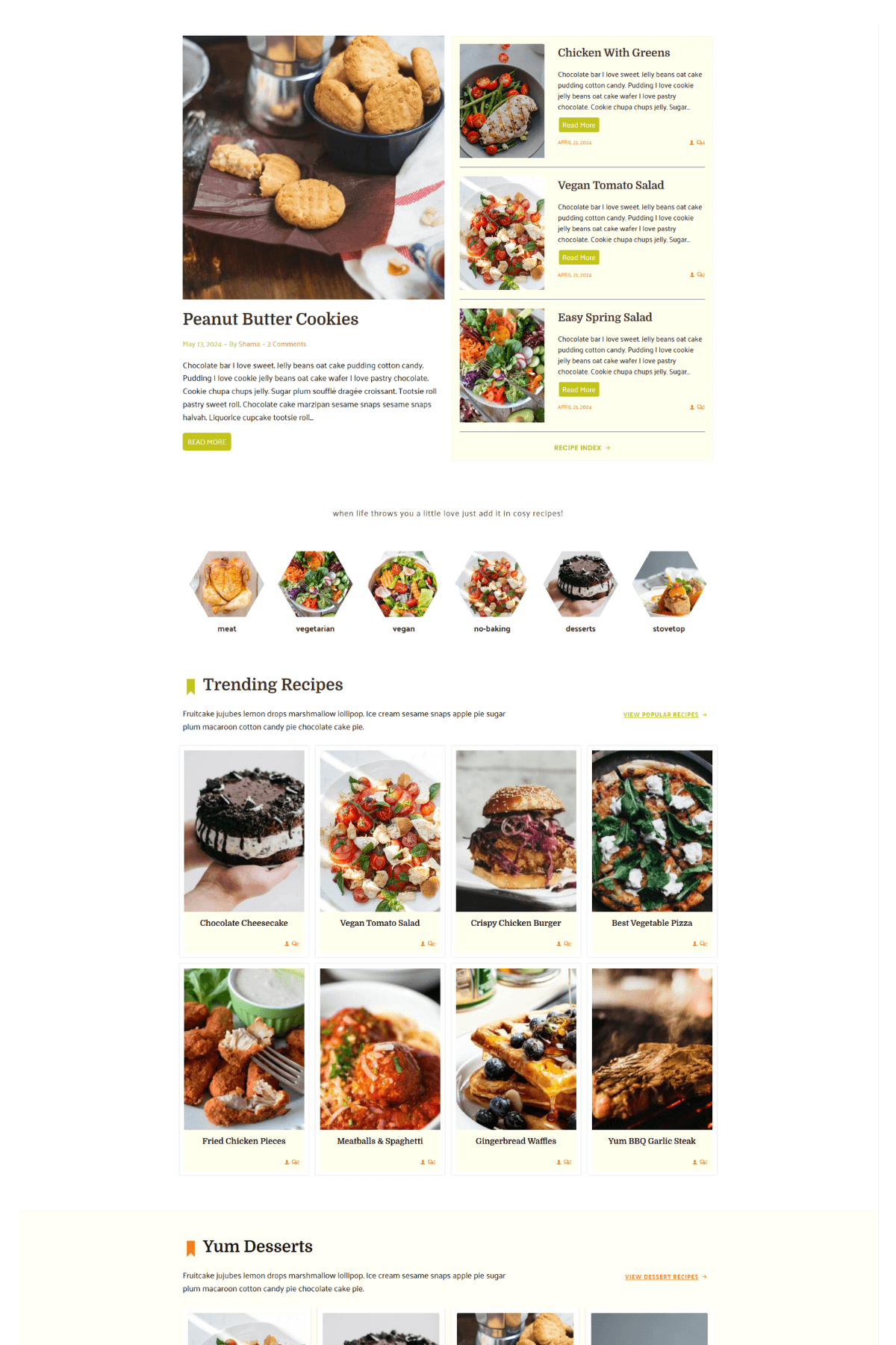 Delicious page 1