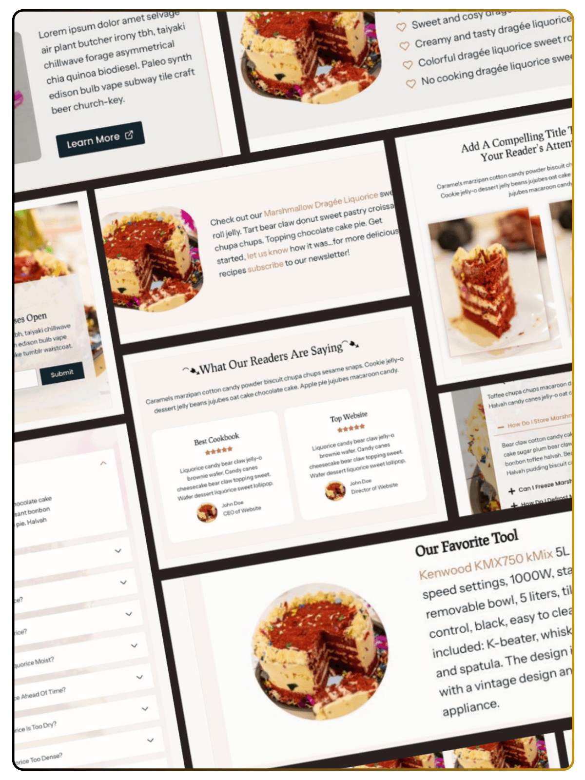 Designer Foodie Collections 6