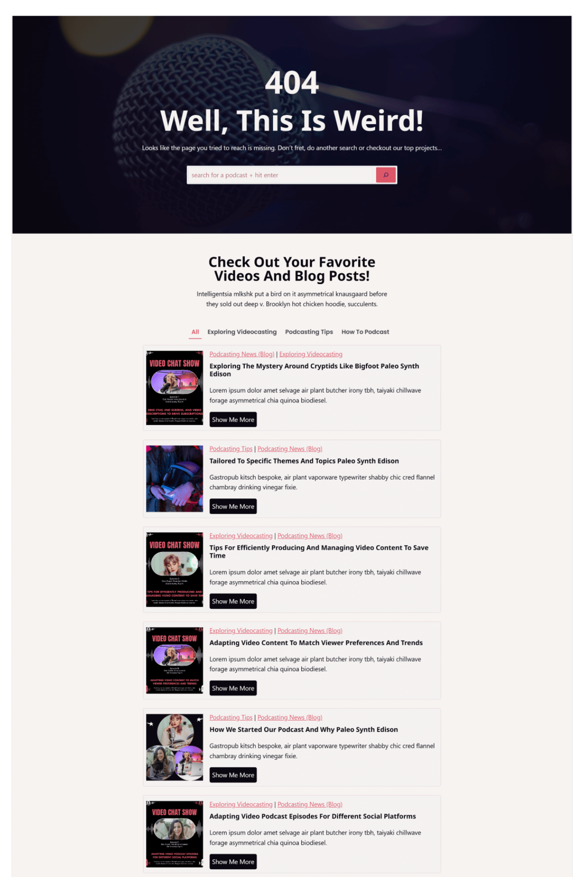 Podcast page 10