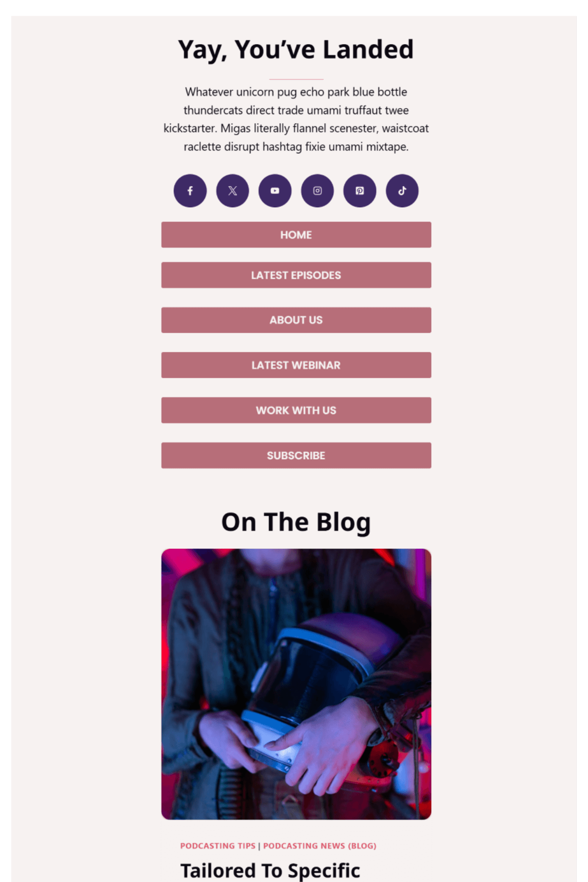 Podcast page 12