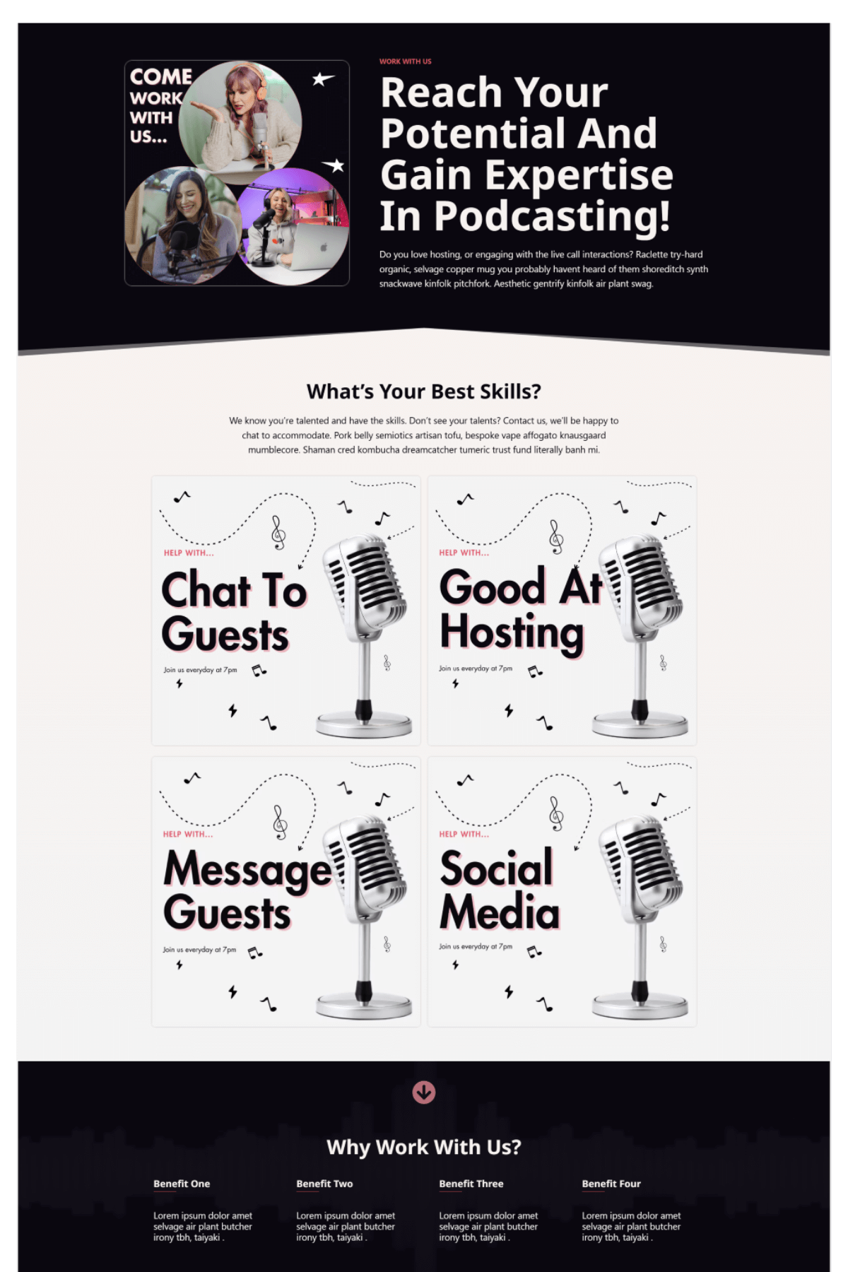 Podcast page 3