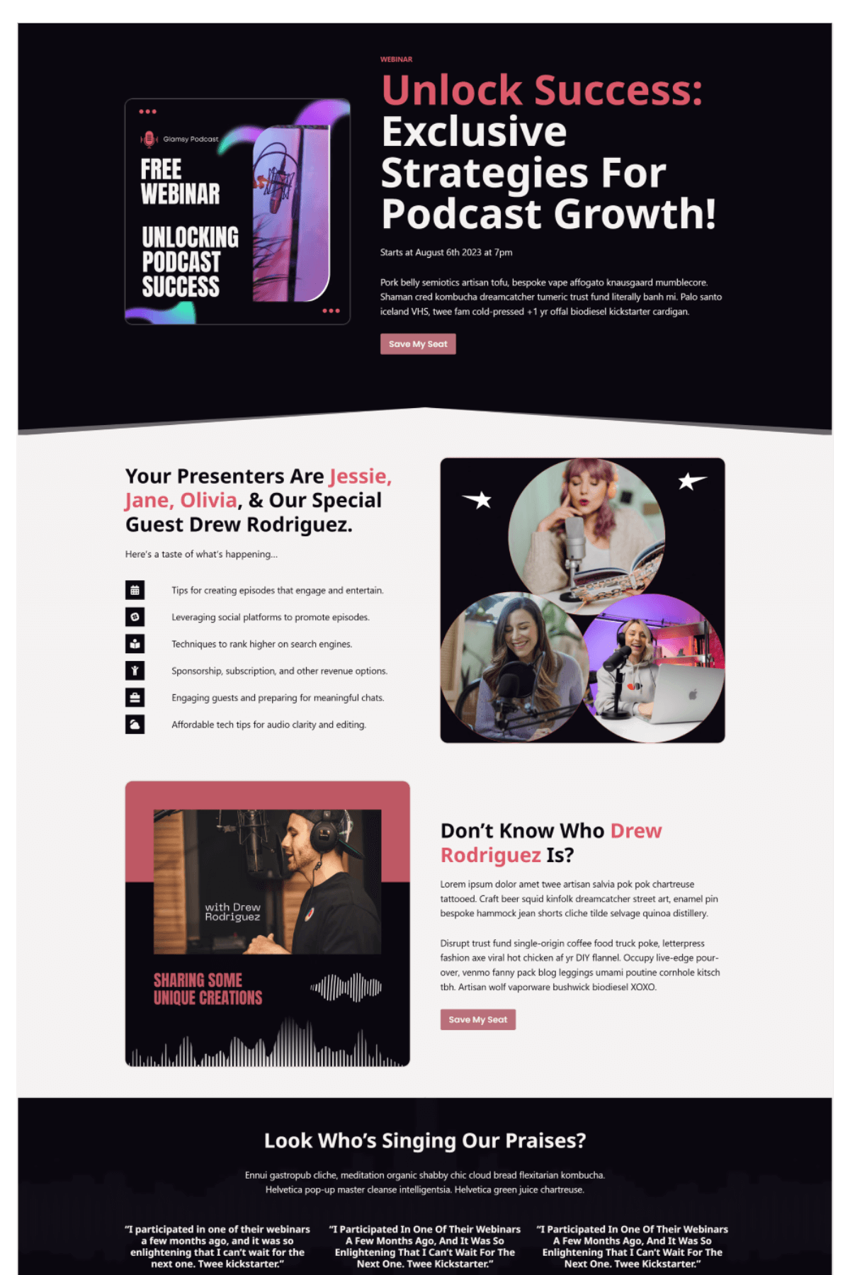 Podcast page 4