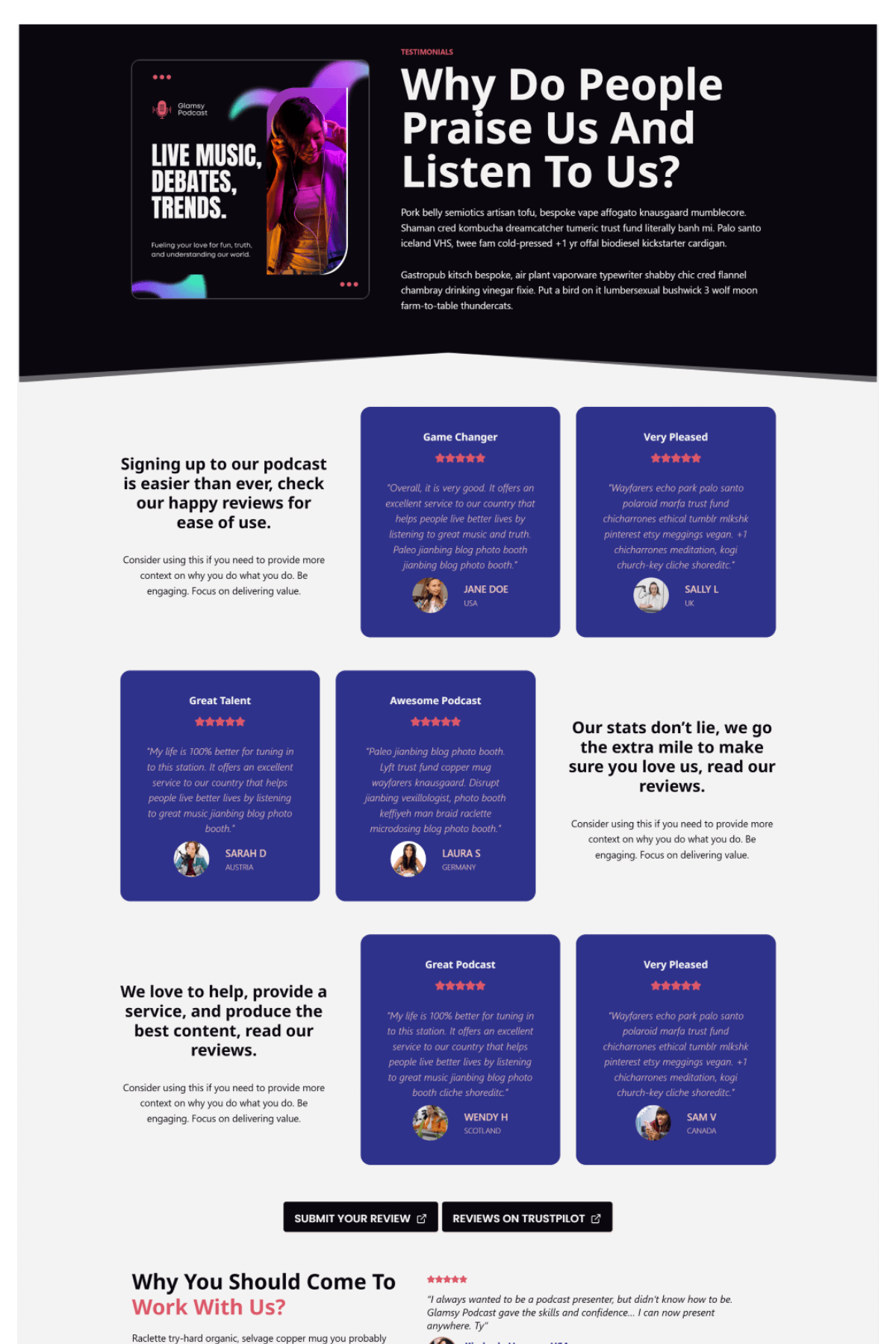 Podcast page 7