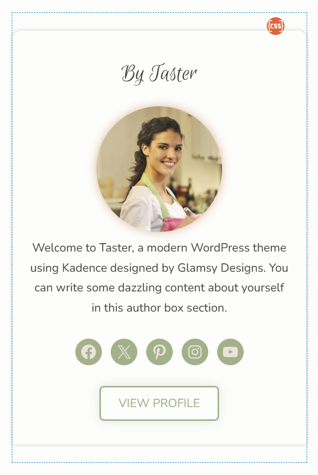 custom css styling