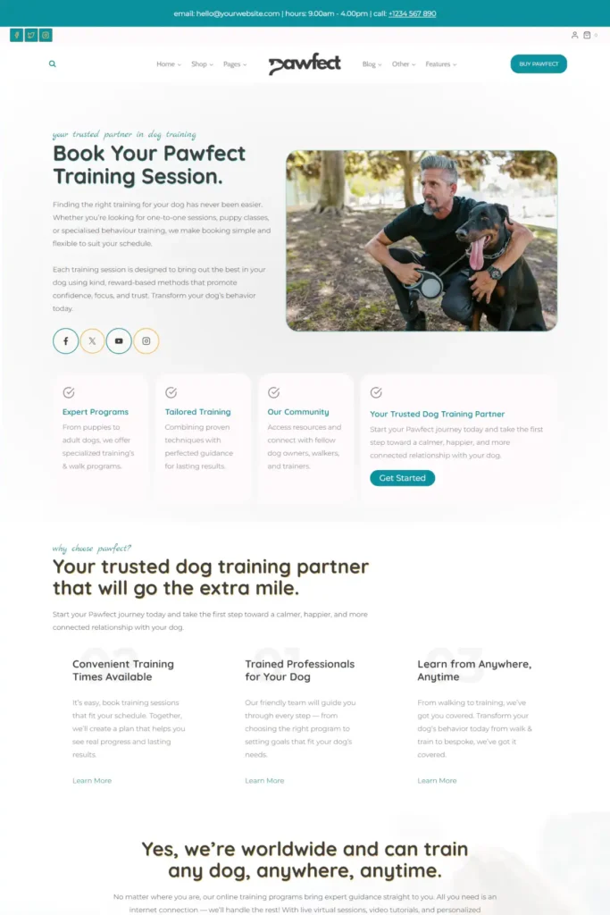 Bookings Pawfect Gallery 3