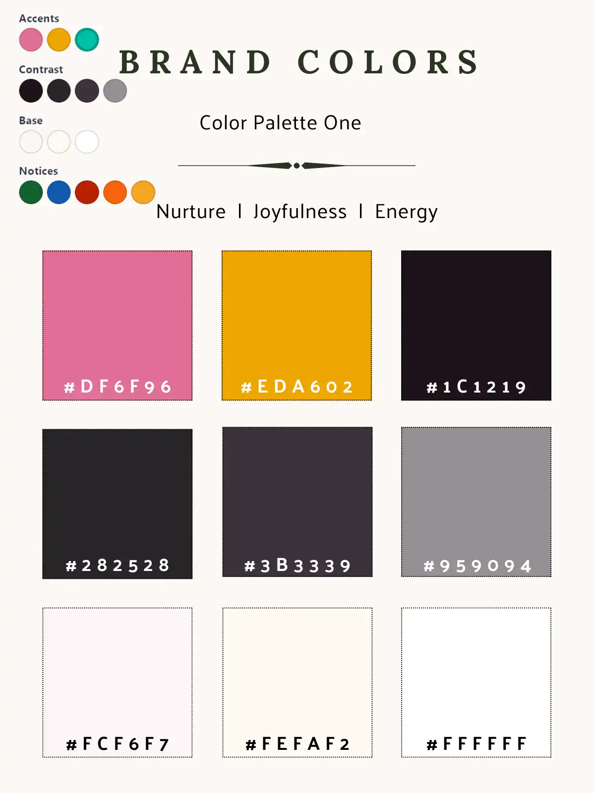 Color Palette One 8 1